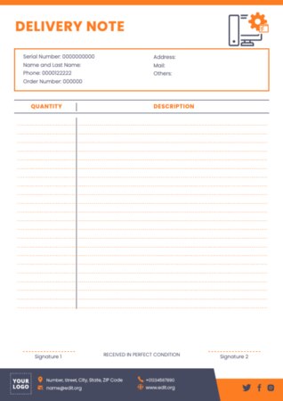 Modifier un bon de livraison