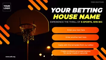 Edit an eSports flyer