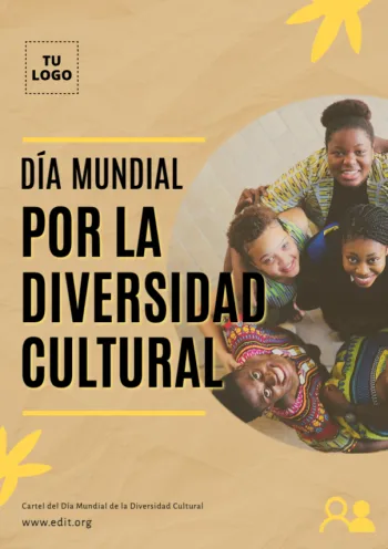 Edita flyers de la Diversidad Cultural