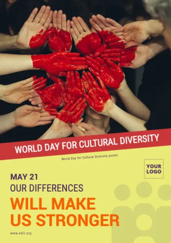 Edit a Diversity Day banner