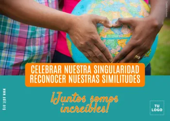 Edita flyers de la Diversidad Cultural