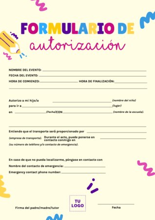 Edita una plantilla A4