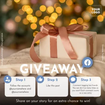 Editar um modelo para sorteios