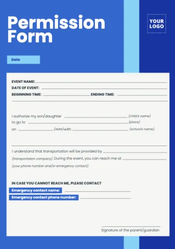 Edit a Permission Slip sample