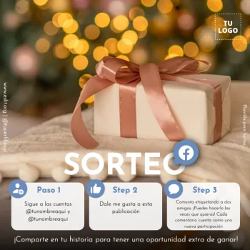 Editar una plantilla para sorteos