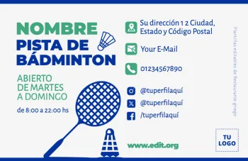 Edita una tarjeta de visita