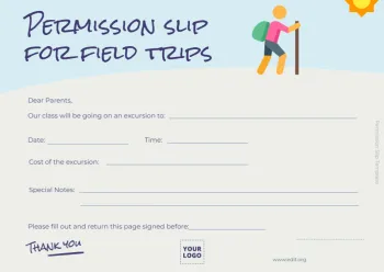 Edit a Permission Slip sample