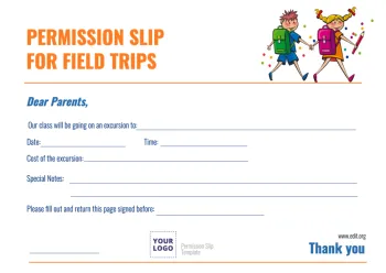 Edit a Permission Slip sample