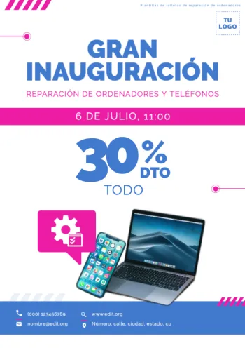 Crear diseños para tu inauguración