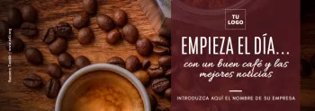 Edita un flyer del Día del Café