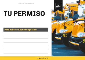 Edita una plantilla de Autorización