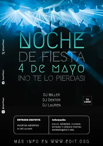 Edita un cartel o póster