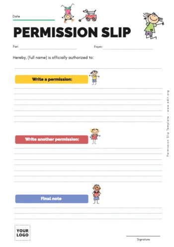 Edit a Permission Slip sample