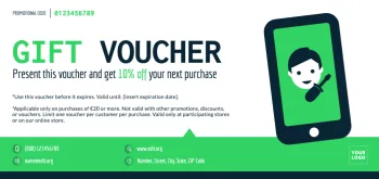 Créer un chèque-cadeau