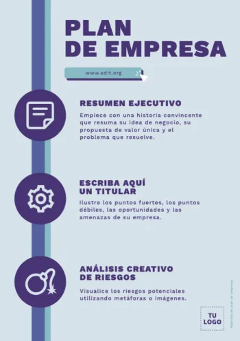 Edita un plan de negocio