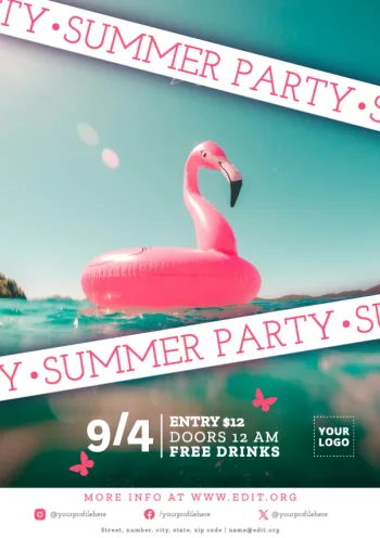 Éditez une affiche pour votre événement