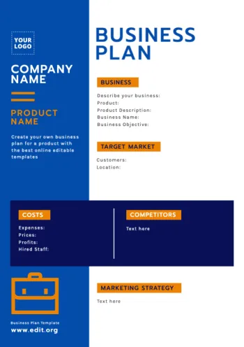 Edit a business plan outline