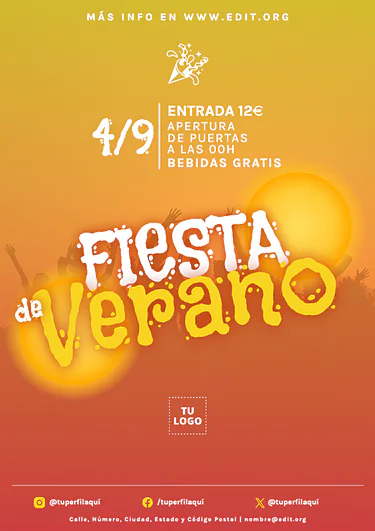 Edita una plantilla A4