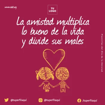 Edita un banner de la Amistad