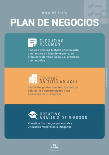 Edita un plan de negocio