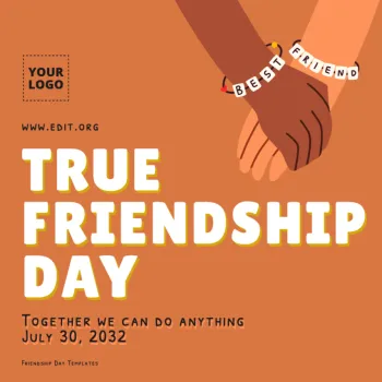 Modifier un design pour la Journée de l'Amitié