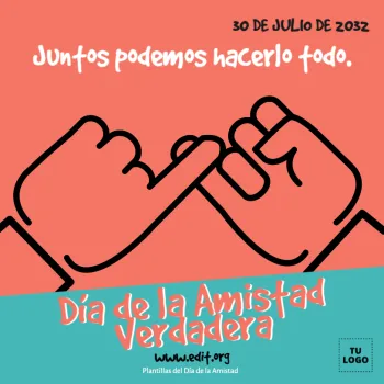 Edita un banner de la Amistad