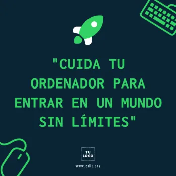 Edita un flyer de Reparación de PC