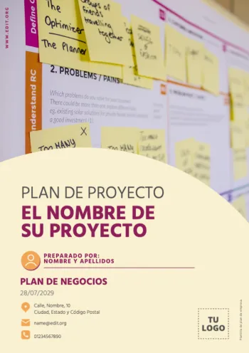 Edita un plan de negocio