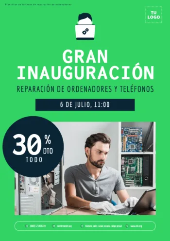 Crear diseños para tu inauguración