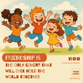 Editar um projeto para o Dia da Amizade