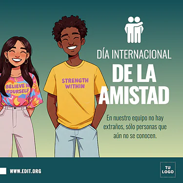 Edita un banner de la Amistad