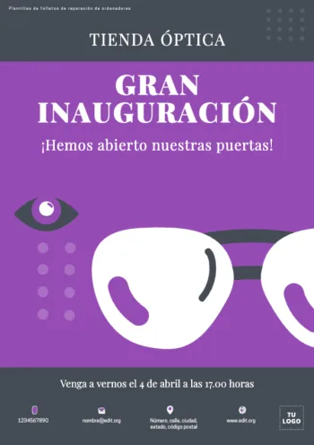 Crear diseños para tu inauguración