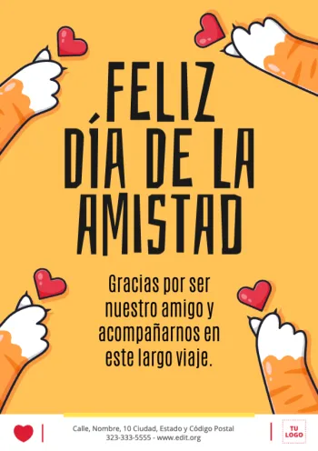 Edita un banner de la Amistad