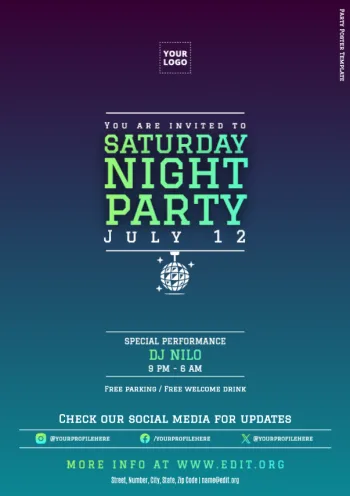 Modifier une affiche