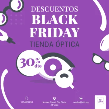 Edita tu plantilla de Black Friday