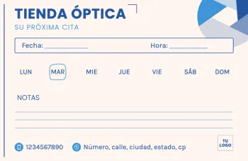 Edita una Tarjeta de Cita