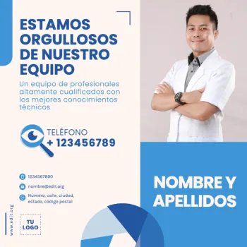 Edita un banner para una Óptica