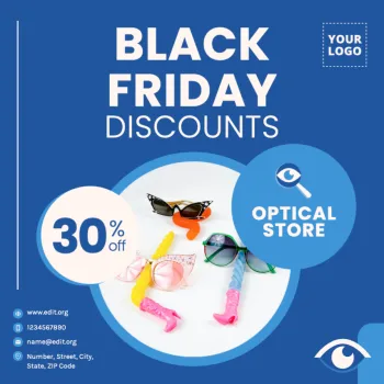 Edit your Black Friday template