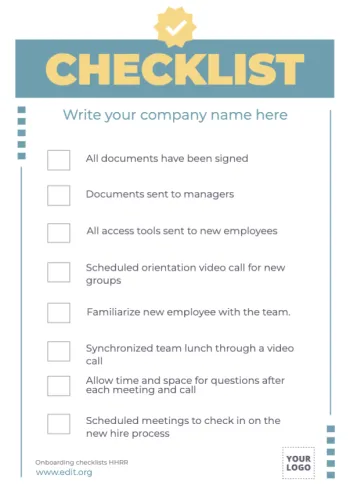 Edite uma lista de verificação