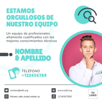 Edita un banner para una Óptica