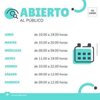 Edita un banner para una Óptica