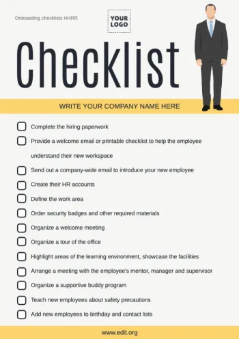 Edite uma lista de verificação