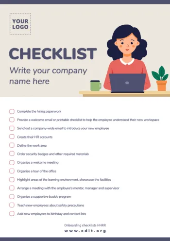 Edite uma lista de verificação