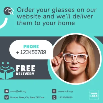 Edit an Optical Store banner
