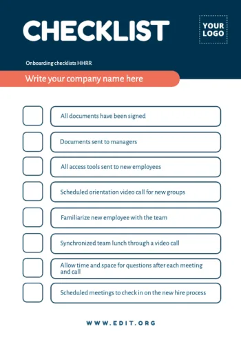 Bearbeite eine Checkliste