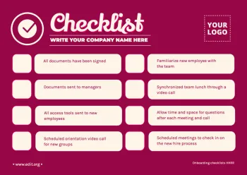 Bearbeite eine Checkliste