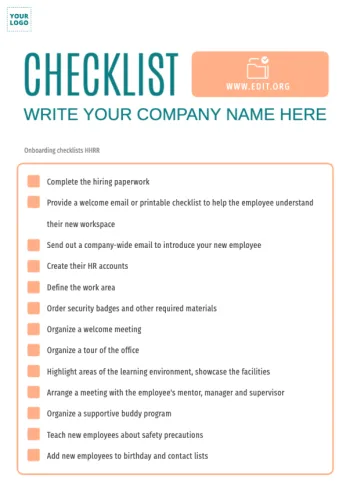 Bearbeite eine Checkliste