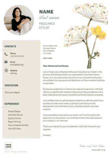 Einen Brief bearbeiten