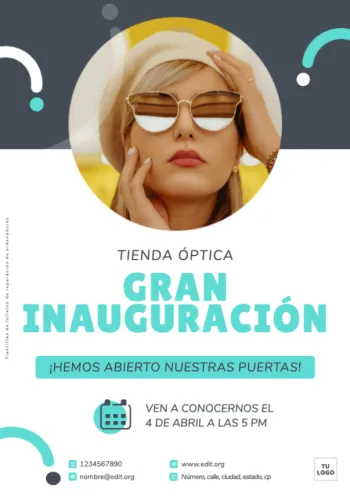 Crear diseños para tu inauguración