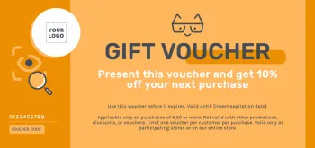Create a gift voucher